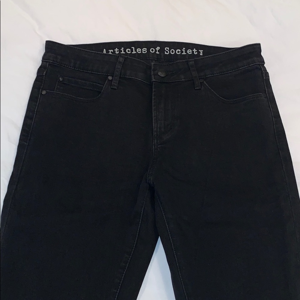 Articles of Society Bell Bottom Jeans  - Black